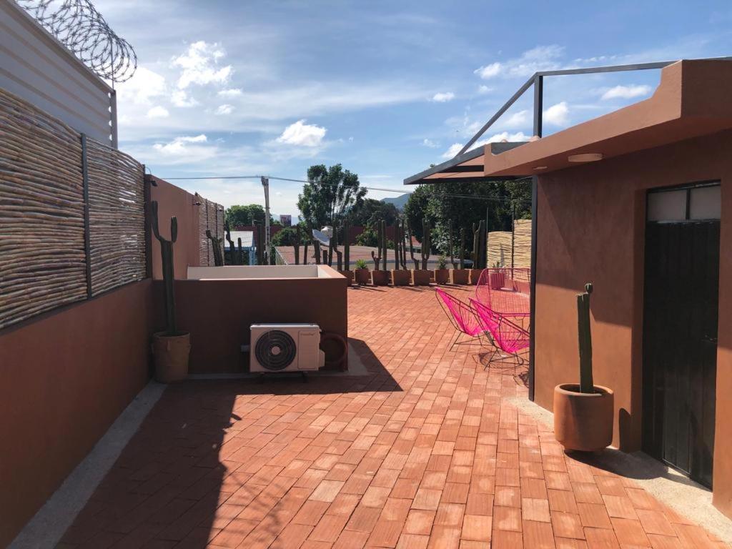 Casa Crónica Apartamento Oaxaca Exterior foto